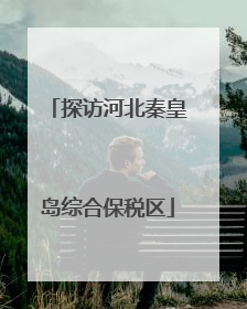探访河北秦皇岛综合保税区